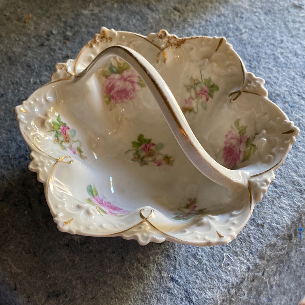 Hapsburg China Austria small dish antique